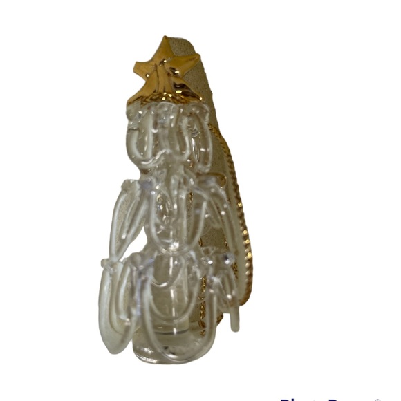 Vintage Avon Spun Glass Ornaments with 22K Gold/ Original Box - Picture 4 of 6